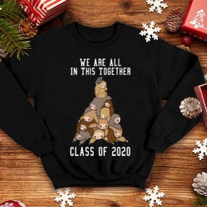 Sloth We Are All In This Together Class Of 2020 shirt