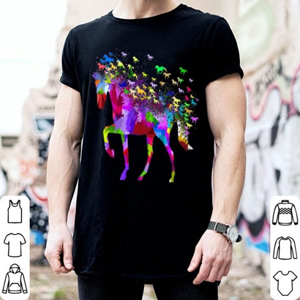 Horses Colorful shirt