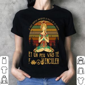 Vintage Je Suis Surtout Amour De La Paix Et La Lumiere shirt