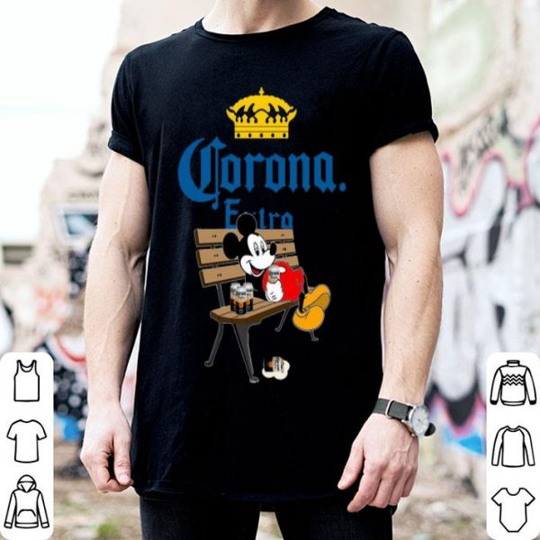 Mickey Mouse Drink Corona Extra shirt