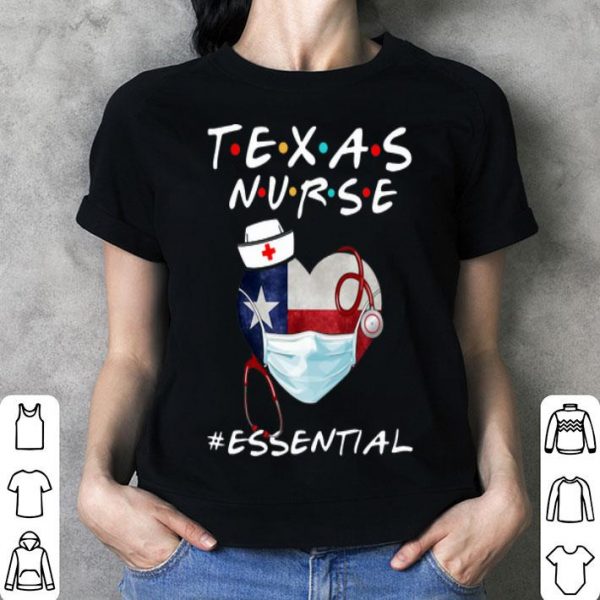 Texas Nurse Heart Stethoscope Texas Flag #Esential