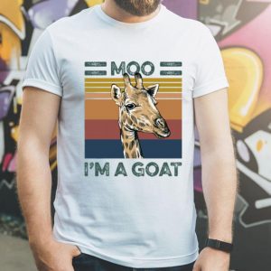 Vintage Giraffe Moo I’m A Goat shirt