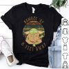 Vintage Baby Yoda Namast 'Ay 6 Feet Away shirt