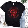 Roses And Skull Hello Darkness My Old Friend shirt