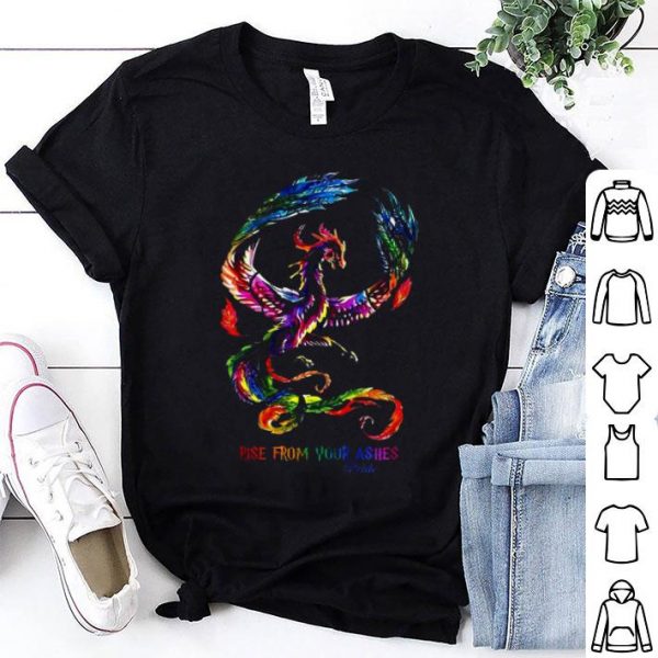 LGBT Phoenix Rise From Your Ashes Pride shirt