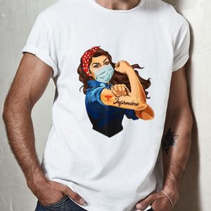 Strong Woman Tattoo Infirmiere Covid-19 shirt