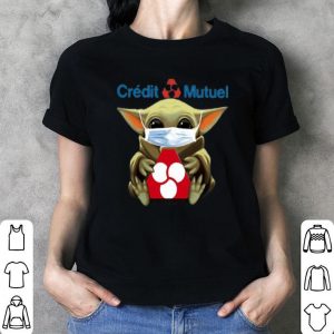 Star Wars Baby Yoda Mask Crédit Mutuel Covid-19 shirt