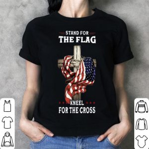 Stand For The Flag Kneel For The Cross American Flag shirt