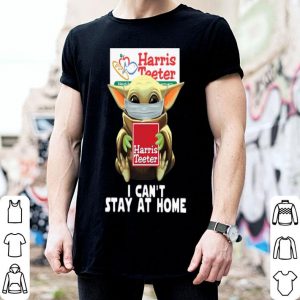 Star Wars Baby Yoda Face Mask Hug Harris Teeter I Can't Stay At Home shirt