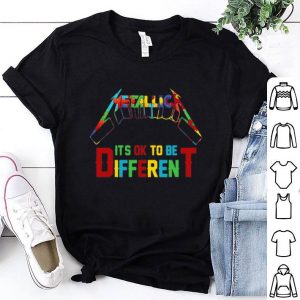 Autism Metallica It’s Ok To Be Different shirt