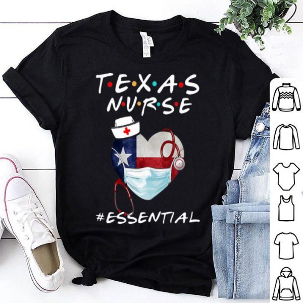 Texas Nurse Heart Stethoscope Texas Flag #Esential