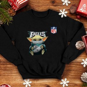 Star Wars Baby Yoda Mask Philadelphia Eagles NFL Covid-19 shirt