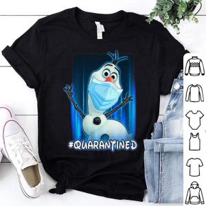 Olaf Face Mask #Quarantined Covid-19 shirt