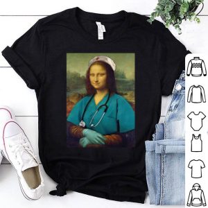 Mona Lisa Mashup Nurse Covid-19 shirt