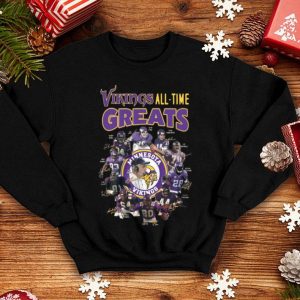 Minnesota Vikings All-time Greats Signatures shirt
