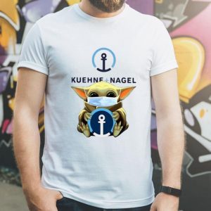 Star Wars Baby Yoda Face Mask Hug Kuehne Nagel shirt