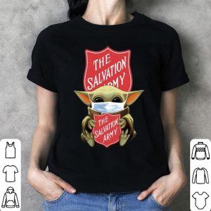 Star Wars Baby Yoda Mask The Salvation Army Covid-19 shirt