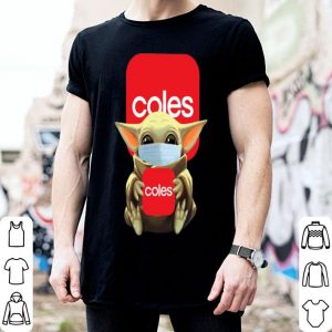 Star Wars Baby Yoda Face Mask Hug Coles shirt