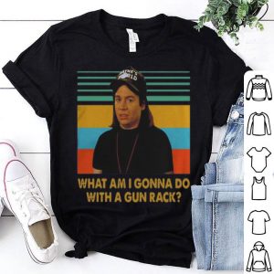 Vintage Wayne Campbell What Am I Gonna Do With A Gun Rack shirt