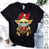 Star Wars Baby Yoda Face Mask Hug Tampa Bay Buccaneers shirt