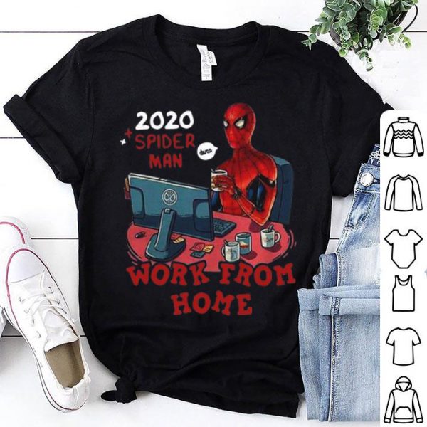 Spider Man 2020 Work From Home shirt