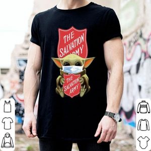 Star Wars Baby Yoda Mask The Salvation Army Covid-19 shirt