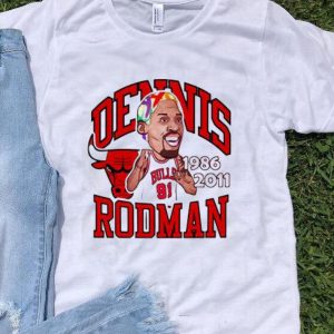 Dennis Rodman Chicago Bulls 1986-2011 shirt