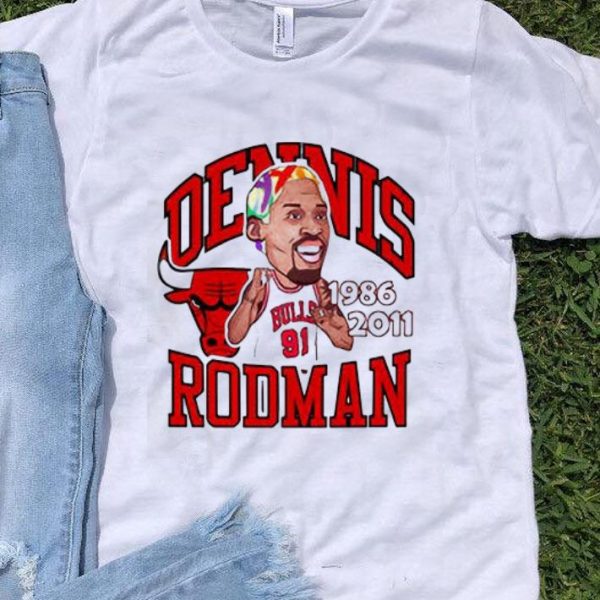 Dennis Rodman Chicago Bulls 1986-2011 shirt