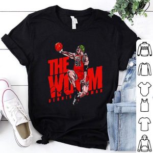 Dennis Rodman The Wom Chicago Bulls Signature shirt