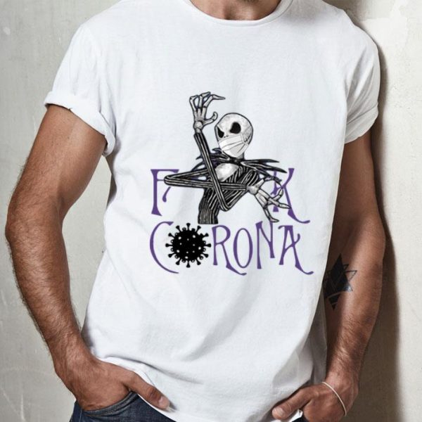 Jack Skellington Fuck Corona shirt