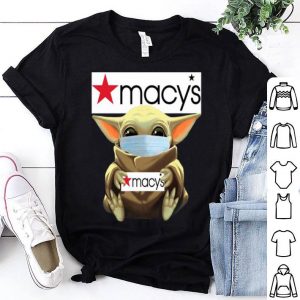 Star Wars Baby Yoda Face Mask Hug Macy’s shirt