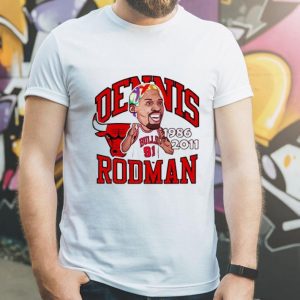 Dennis Rodman Chicago Bulls 1986-2011 shirt