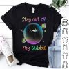 Black Cat Face Mask Stay Out Of My Bubble shirt