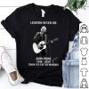 Legends Never Die John Prine Thank You For The Memories Signature shirt
