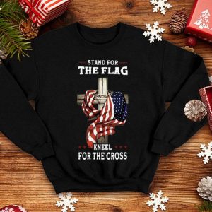 Stand For The Flag Kneel For The Cross American Flag shirt