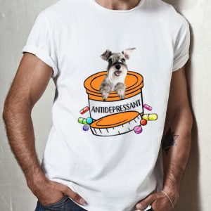 Schnauzer Antidepressant Dog Lovers shirt