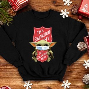 Star Wars Baby Yoda Mask The Salvation Army Covid-19 shirt