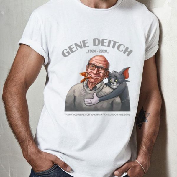 Gene Deitch Thank You For Making My Childhood Awesome shirt