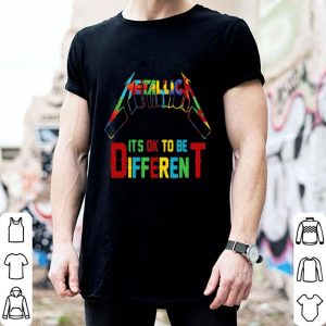 Autism Metallica It’s Ok To Be Different shirt