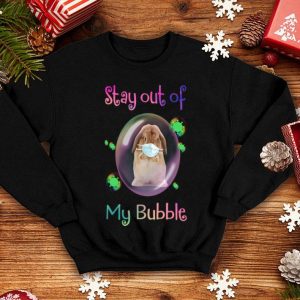 Rabbit Stay Out Of My Bubble Coronavirus shirt
