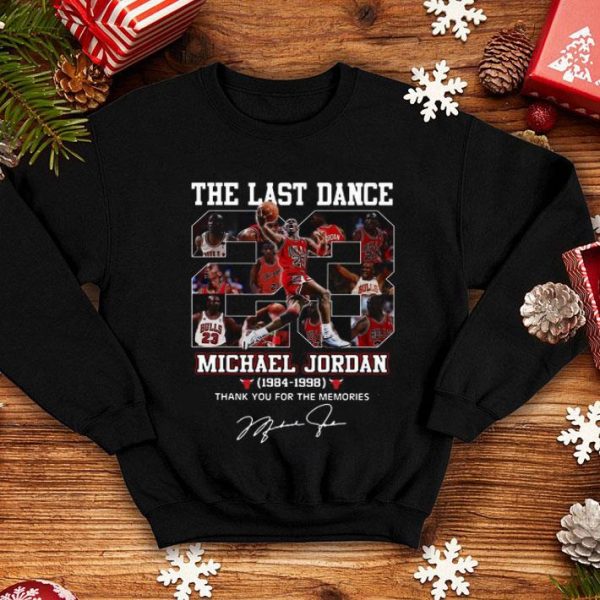 The Last Dance Michael Jordan Thank You For The Memories Signature shirt