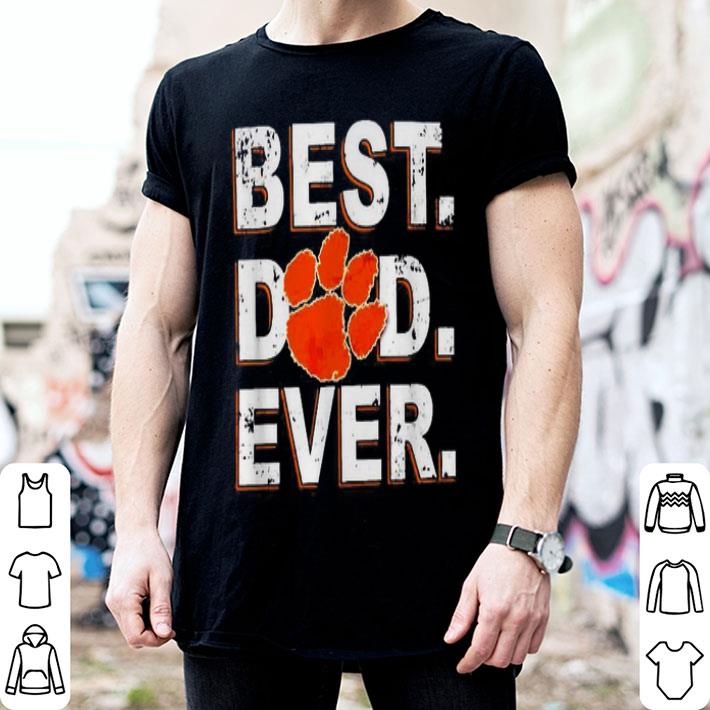 Clemson Tigers Best Dad Ever Father’s Day shirt