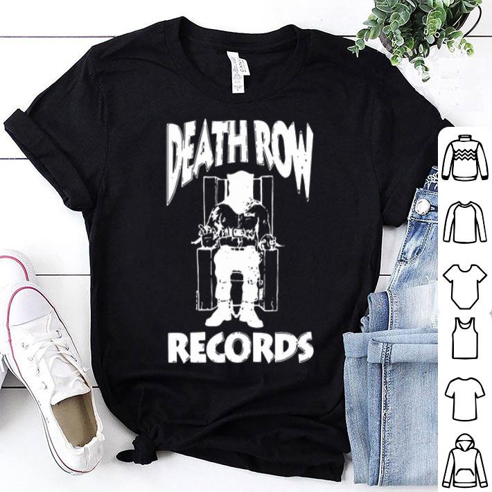 Death Row Record Electric Chair shirt