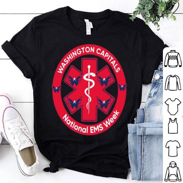Washington Capitals National EMS Week shirt