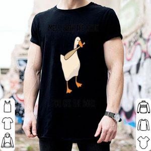 Mess With The Honk You Get The Bonk Duck shirt