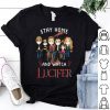 Stay Home And Watch Lucifer Chibi Characters Covid-19 shirt