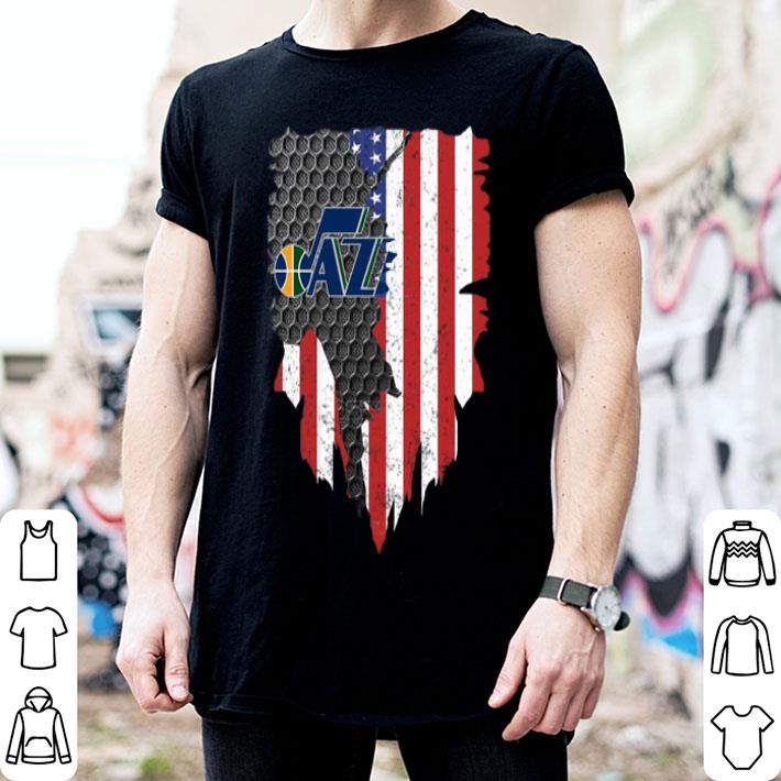 Utah Jazz American Flag shirt