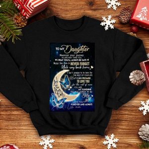 Daughter Promise To Love You For The Rest Fleece Blanket Never Forget shirt