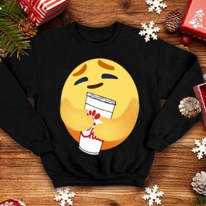 Facebook Care Emoji Hug Chick Fil A shirt