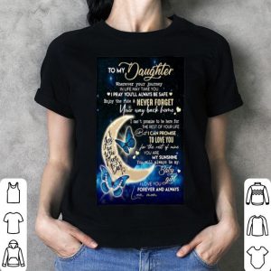 Daughter Promise To Love You For The Rest Fleece Blanket Never Forget shirt